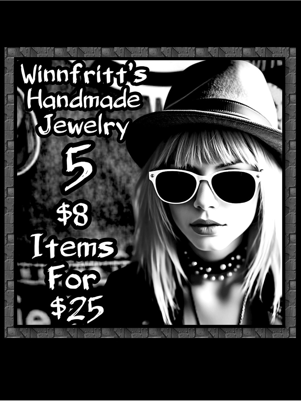 5 For $25💫Punk Silver Chain Bracelet - Picture 2 of 4